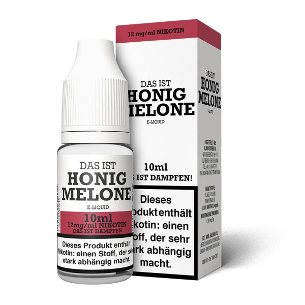 Das ist Dampfen! Honigmelone Liquid 12 mg/ml