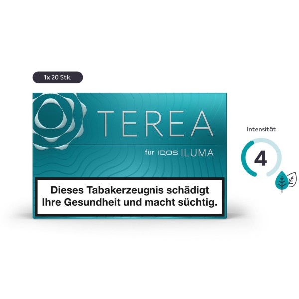 TEREA Tabaksticks Turquoise Selection IQOS ILUMA Intense