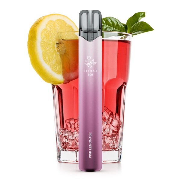 Elf Bar 800 Vape Einweg E-Zigarette Pink Lemonade Geschmack