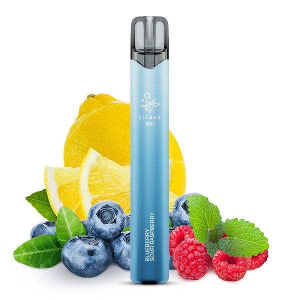 Elf Bar 800 Vape Einweg E-Zigarette Blueberry Sour Raspberry Geschmack