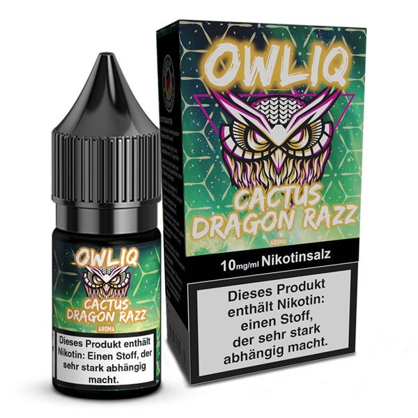Cactus Dragon Razz Nikotinsalz Liquid OWLIQ 10ml 10mg/ml