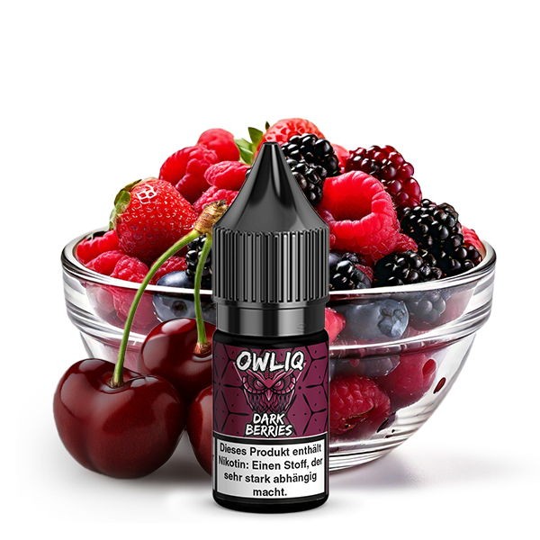Dark Berries Nikotinsalz Liquid OWLIQ Geschmack