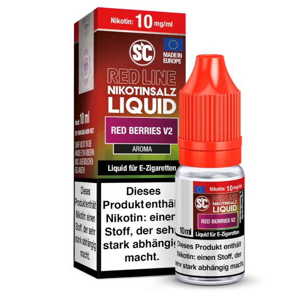 Red Berries V2 Nikotinsalz Liquid SC Red Line 10 mg/ml