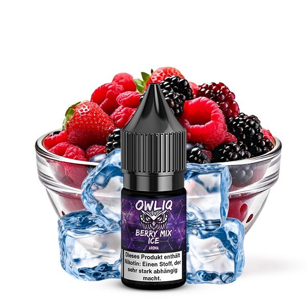 Berry Mix Ice Nikotinsalz Liquid OWLIQ Geschmack