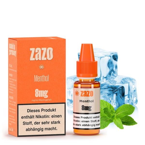 Menthol Liquid Zazo 8 mg/ml