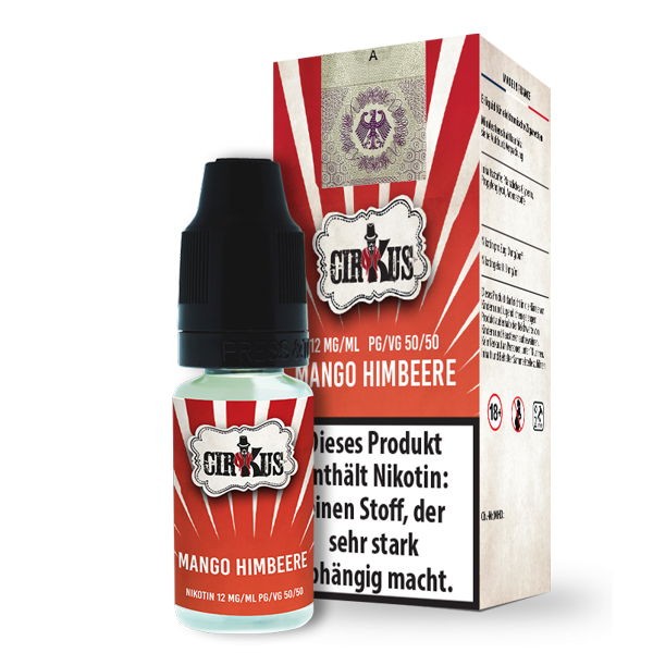 Mango Himbeere Liquid Authentic CirKus 12 mg/ml