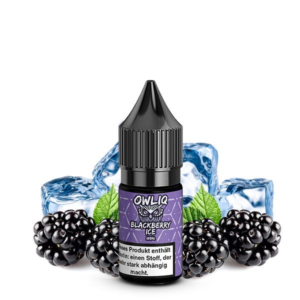Blackberry Ice Nikotinsalz Liquid OWLIQ Geschmack