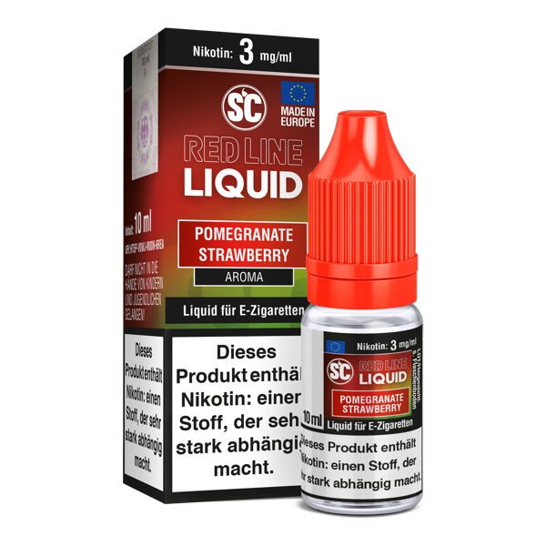 Pomegranate Strawberry SC Red Line Liquid 3 mg/ml