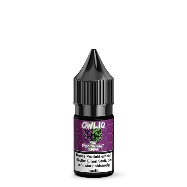 Kiwi Passionfruit Guava Nikotinsalz Liquid OWLIQ Flasche