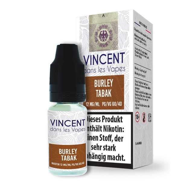 Burley Tabak Liquid Vincent 12 mg/ml