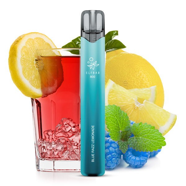 Elf Bar 800 Vape Einweg E-Zigarette Blue Razz Lemonade Geschmack