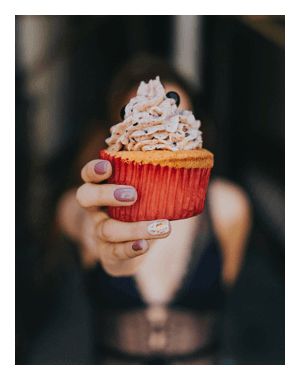 Cupcake-Liquid für die E-Zigarette