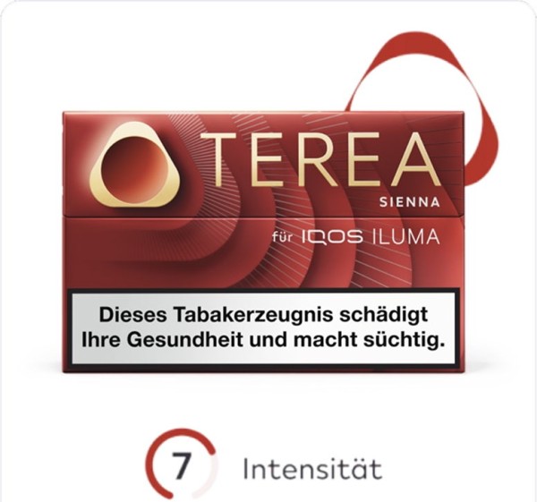 TEREA Tabaksticks Sienna Selection IQOS ILUMA
