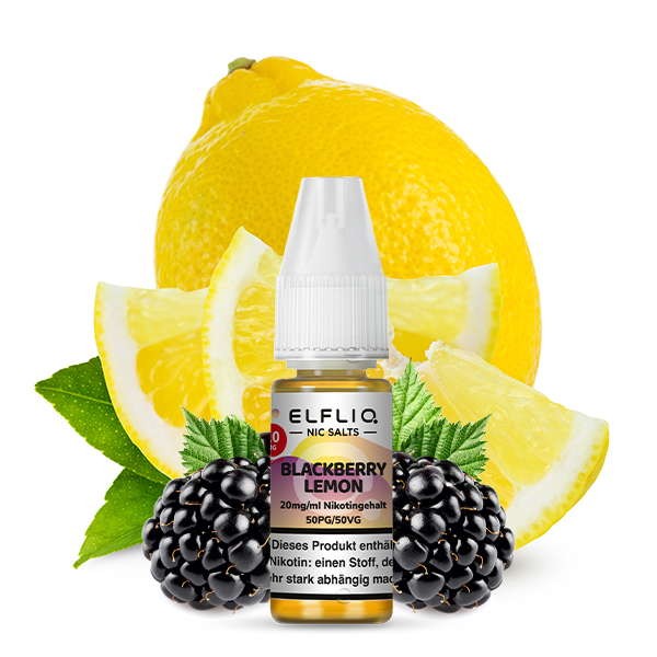 Blackberry Lemon Nikotinsalz Liquid Elfliq by Elfbar 20 mg/ml Geschmack