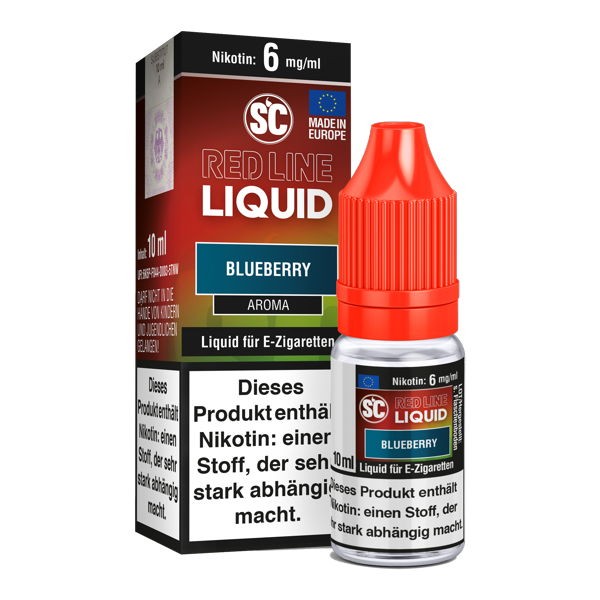 Blueberry SC Red Line Liquid 6mg/ml